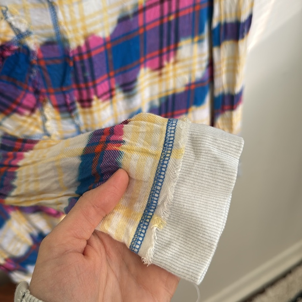 Free People Intimately Fresh In Flannel Pullover - Picture 4 of 8